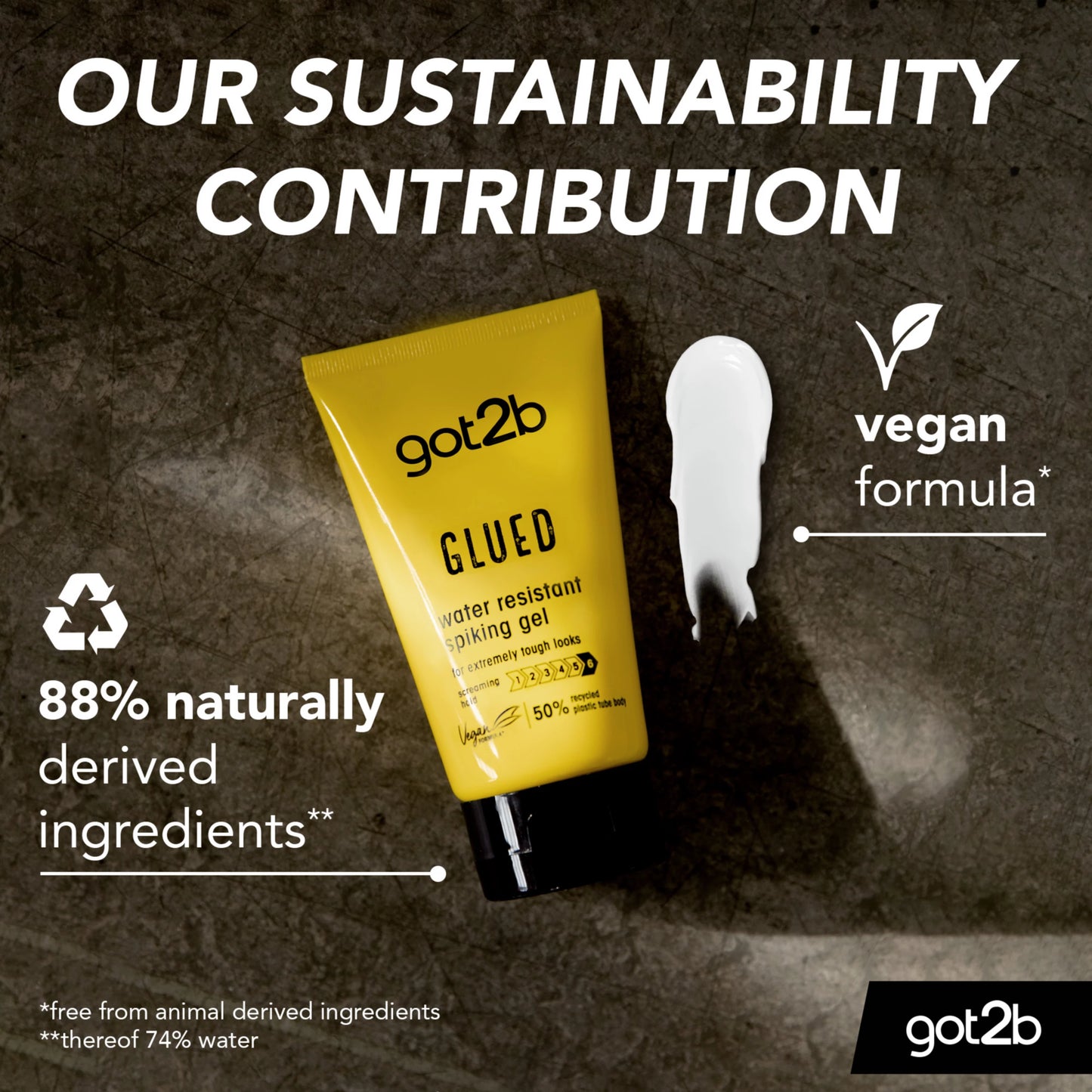 GOT2B - GLUED WATER RESISTANT SPIKING GEL