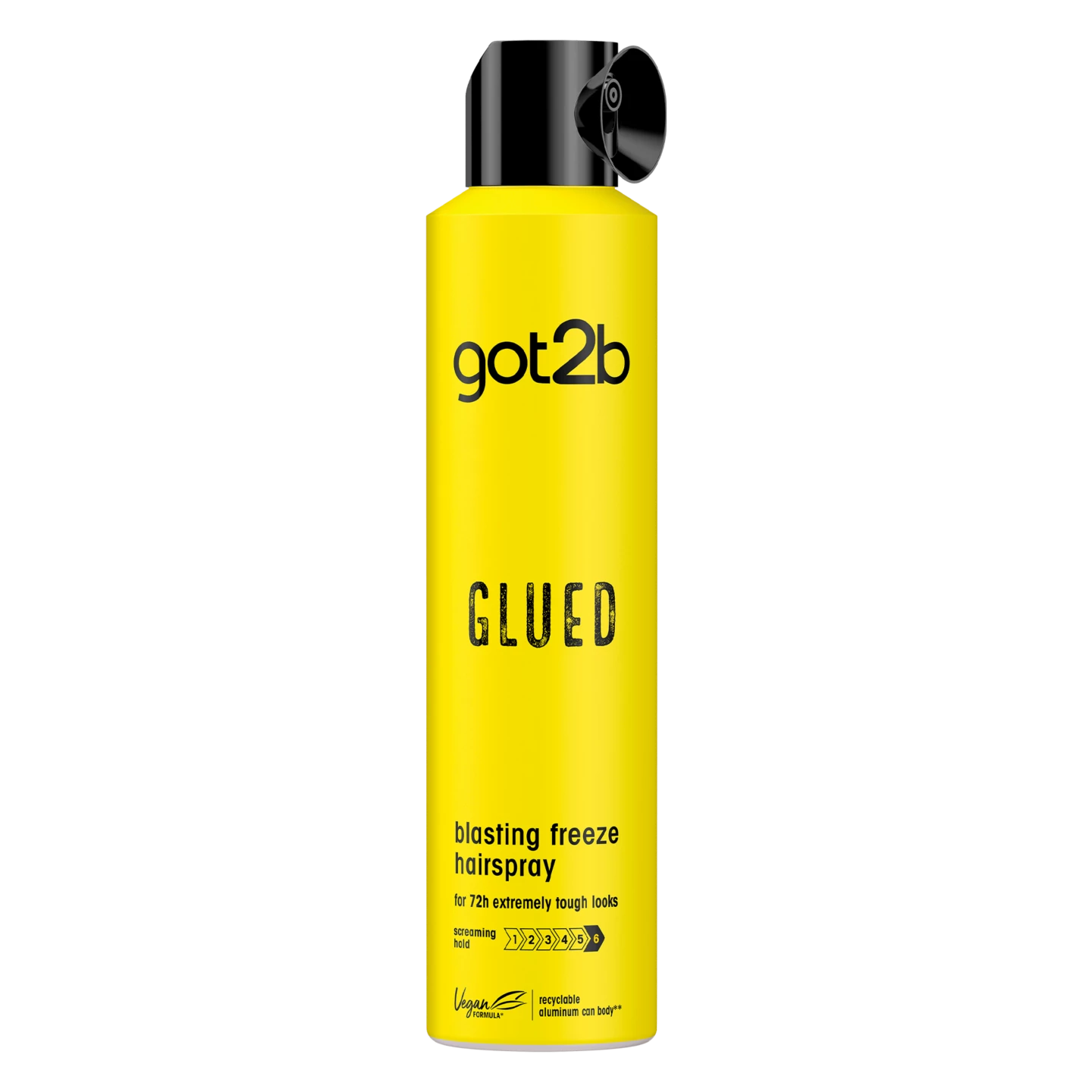 GLUED BLASTING FREEZE HAIRSPRAY