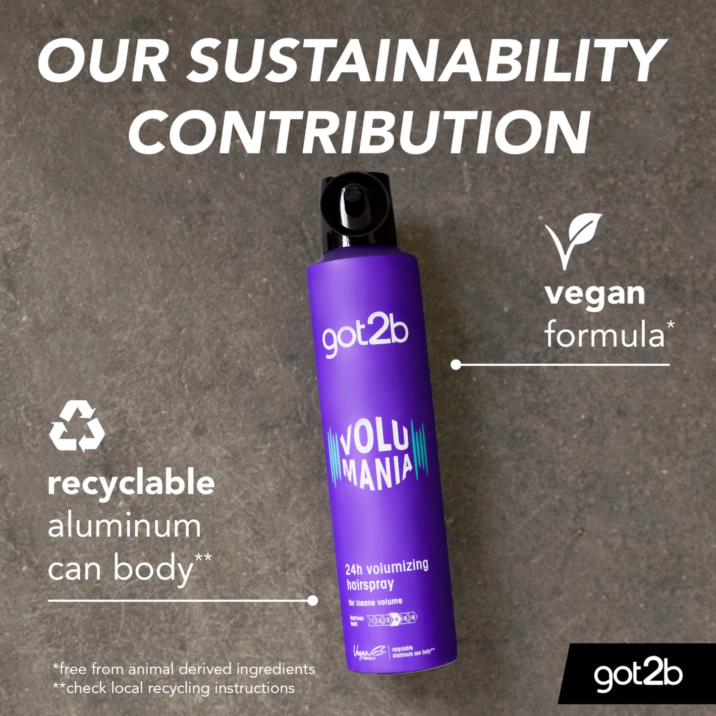 GOT2B - VOLUMANIA 24H VOLUMIZING HAIRSPRAY