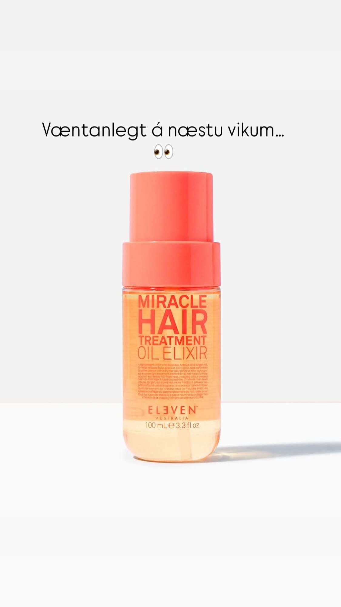 Miracle hair treatment oil elixir - NYTT TILBOÐ